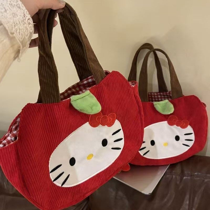 Korean Cartoon Embroidery Shoulder Bag for Women - Image 4