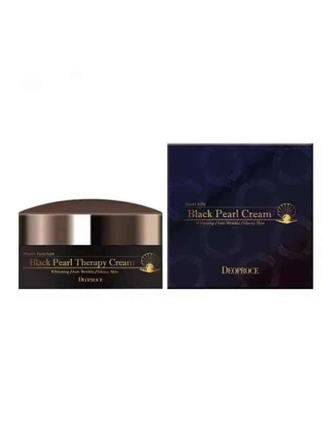 DEOPROCE BLACK PEARL THERAPY CREAM 100g