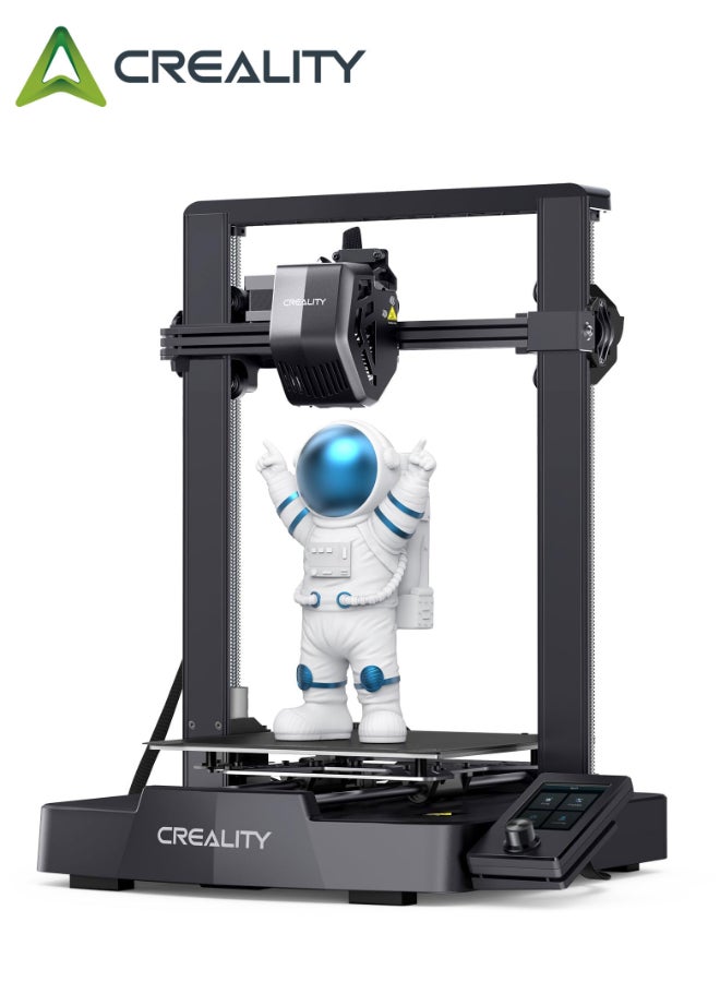 كريليتي 3D طابعة ثلاثية الأبعاد، سرعة طباعة أسرع 250 مم/ث، تسوية تلقائية CR Touch، مستخرج مباشر Sprite، محور Z مزدوج، تحميل تلقائي للخيوط، طابعة Ender ثلاثية الأبعاد بحجم طباعة 8.66 × 8.66 × 9.84 بوصة، اللون الأسود. - Image 1