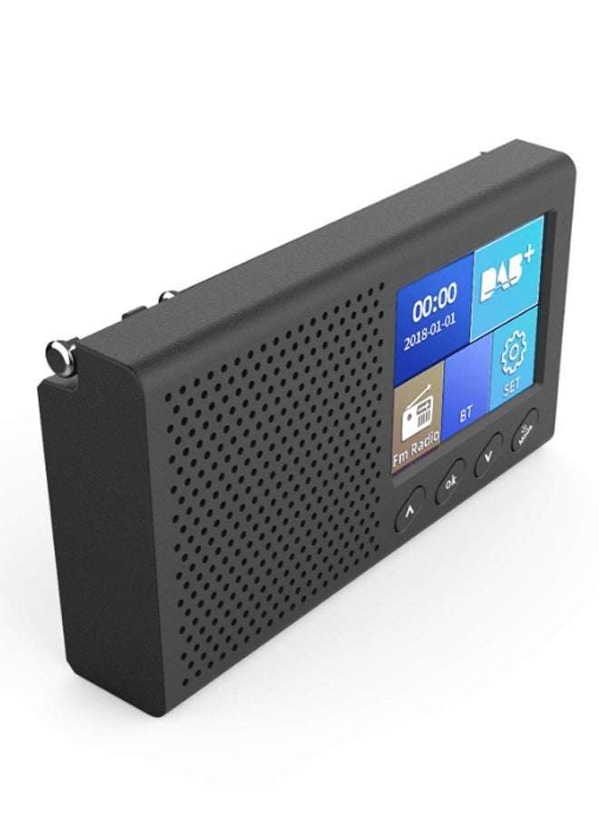 NIBEMINENT Bluetooth Wireless LCD Display Digital FM Radio K14123 Black  - Image 3