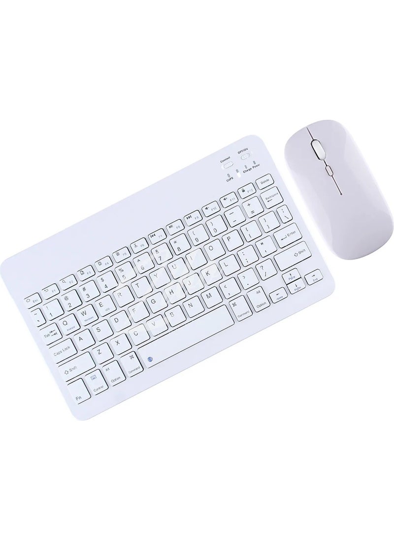 UK - Samsung Galaxy Tab S6 Lite SM-P610 Compatible Bluetooth Keyboard Mouse Set - Image 1