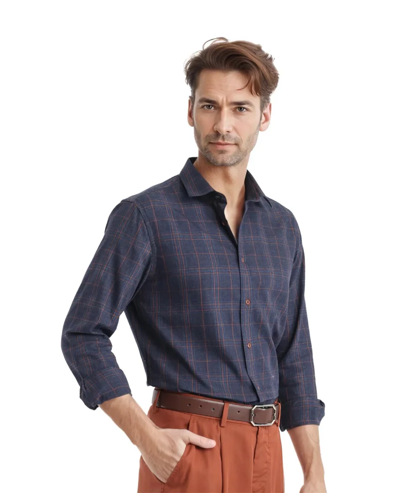 Rare Rabbit Men's Smart Cotton Shirt