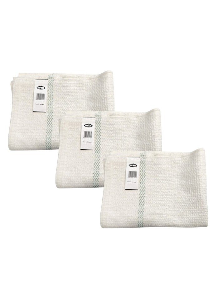 Arix Cotton Floor Cloth – Soft, Absorbent, and Durable Cleaning Cloths, 3-Pack