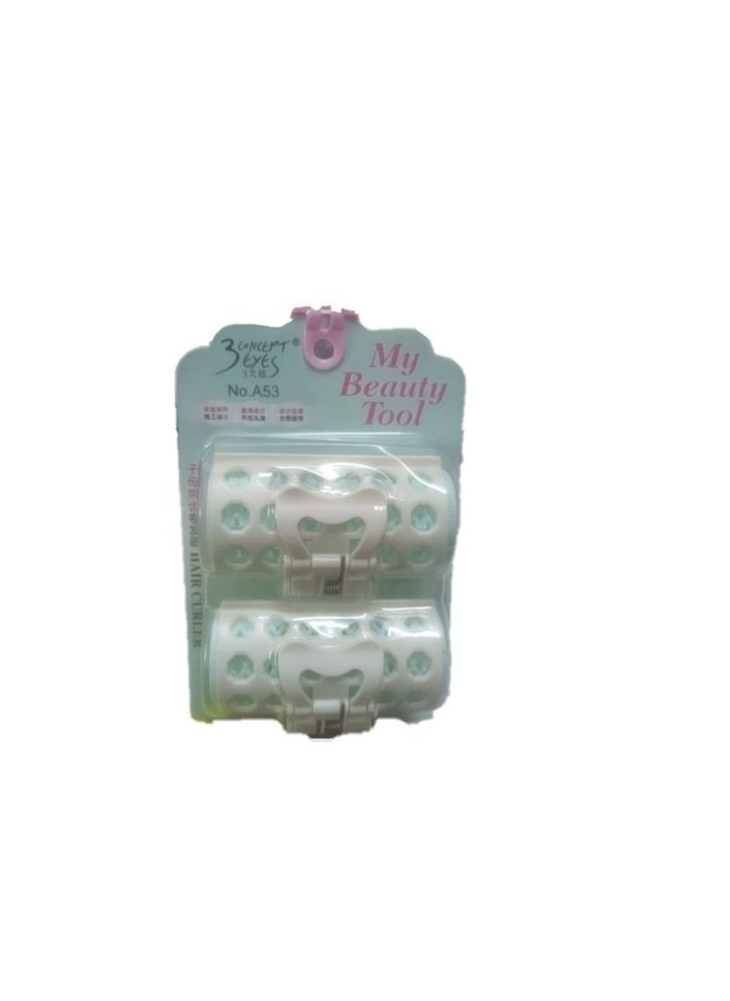 3 Concept Eyes - 2-Piece Curler Spring Hair Clip - Image 1