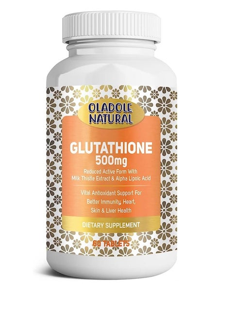 reduced active form glutathione Oladole Natural Oladole Natural, Glutathione 500mg - 60 Tablets | Best  Price KSA