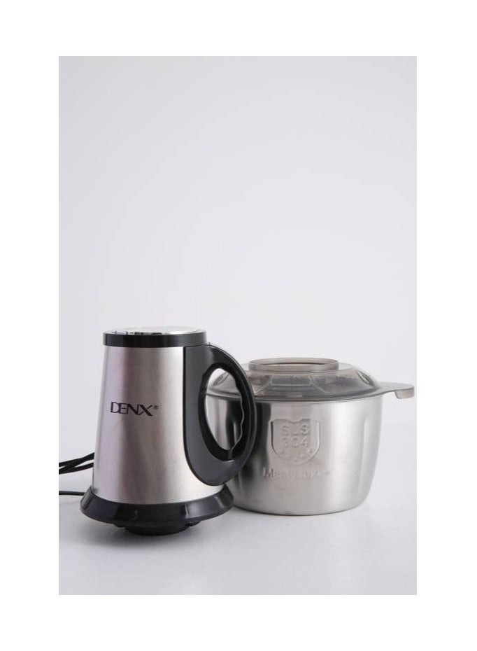 دينكس مفرمة اللحوم والخضروات سعة 2 لتر و3 سرعات وقوة 200 واط DX3207 - Image 1