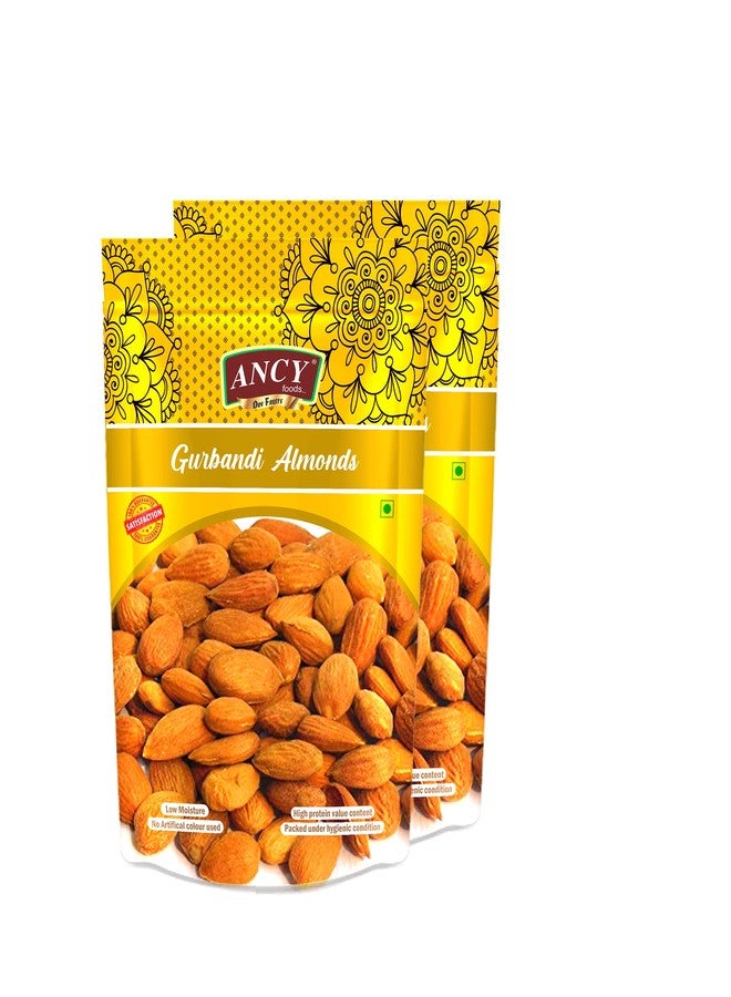 أنسي لوز أنسي غورباندي ٥٠٠ غرام (٢٥٠ غرام × ٢) بنكهة غنية، ومحتوى عالٍ من مضادات الأكسدة، وقيمة غذائية معززة للدماغ من أجل الحيوية والعافية اليومية | غني بالطاقة لدعم تعلم الأطفال، وإنتاجية البالغين، وقوة كبار السن - Image 1