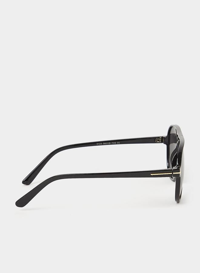 ستايلي نظارة شمسية افياتور بجسر مزدوج - Image 4