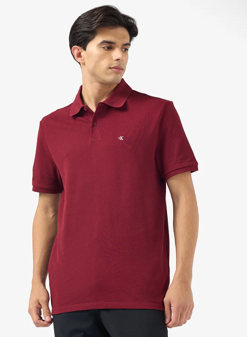 Calvin Klein Jeans Cotton Pique Classic Polo Shirt