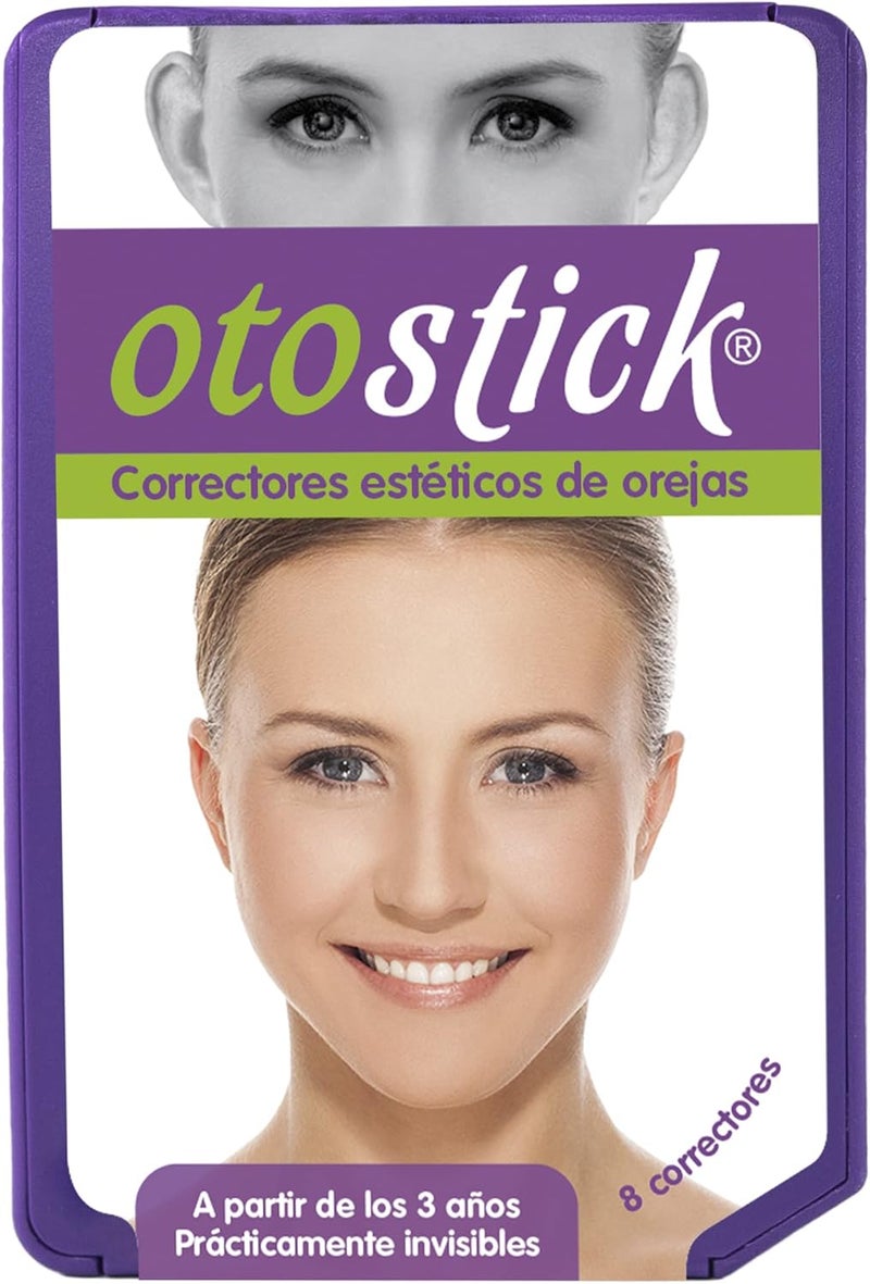 Otostick - 8 Count Cosmetic Discreet Protruding Ear Corrector - Corrective Ear Care Products for Ear Pinning without Surgery from 3 Years of Age - Image 1