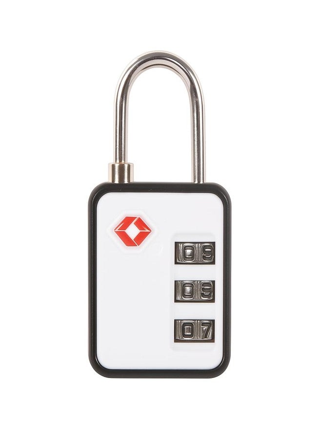 قفل أمتعة من سبائك الزنك معتمد من إدارة أمن النقل الأمريكية (QR-009B) من شركة كويرا، مكون من 3 أرقام، قابل لإعادة الضبط (QR-009B) - Image 2