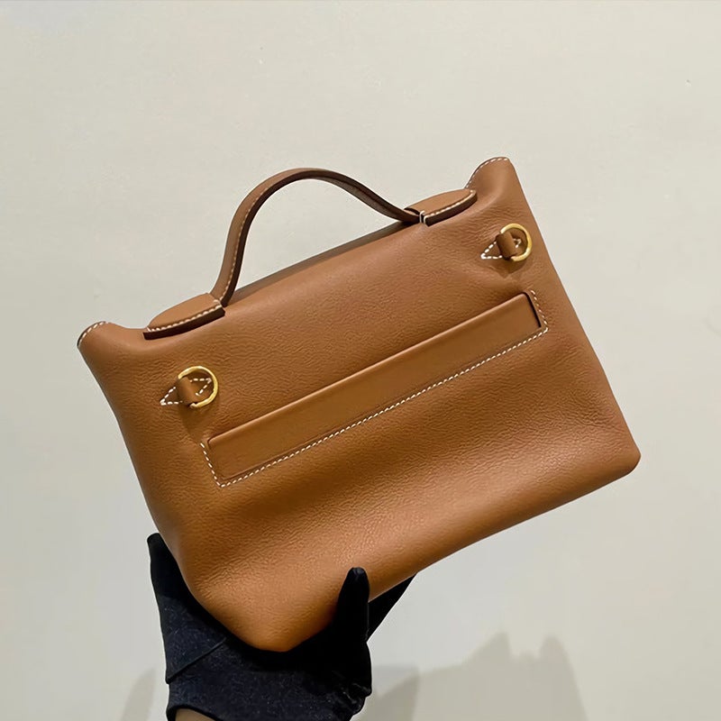 Dumpling 2424 Kelly Mini Top Layer Cowhide Wings Crossbody Shoulder Handbag Women'S Shoulder Bag - Image 3