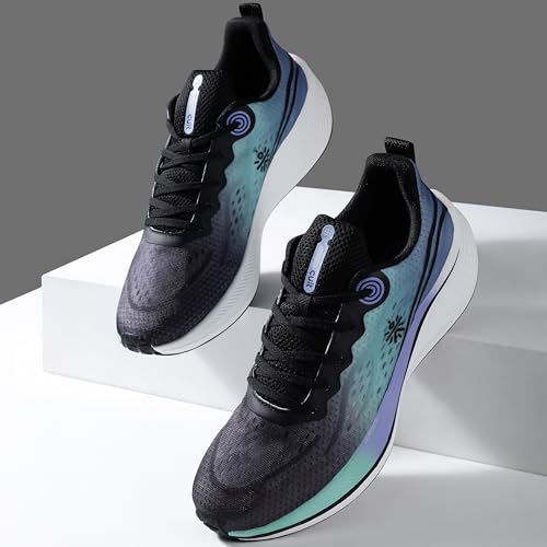 CULT Men Dynex Running Shoes (Black/Indigo Blue_UK7) - Image 5