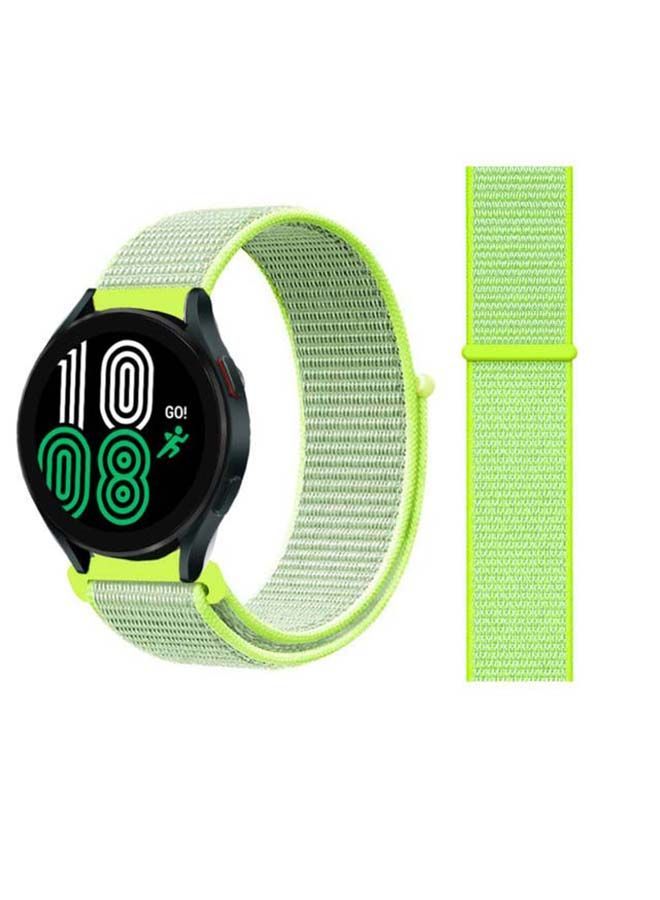 NIBEMINENT Nylon Loop Replacement Band For Samsung Galaxy Watch 4 40/44mm Flash Light  - Image 1