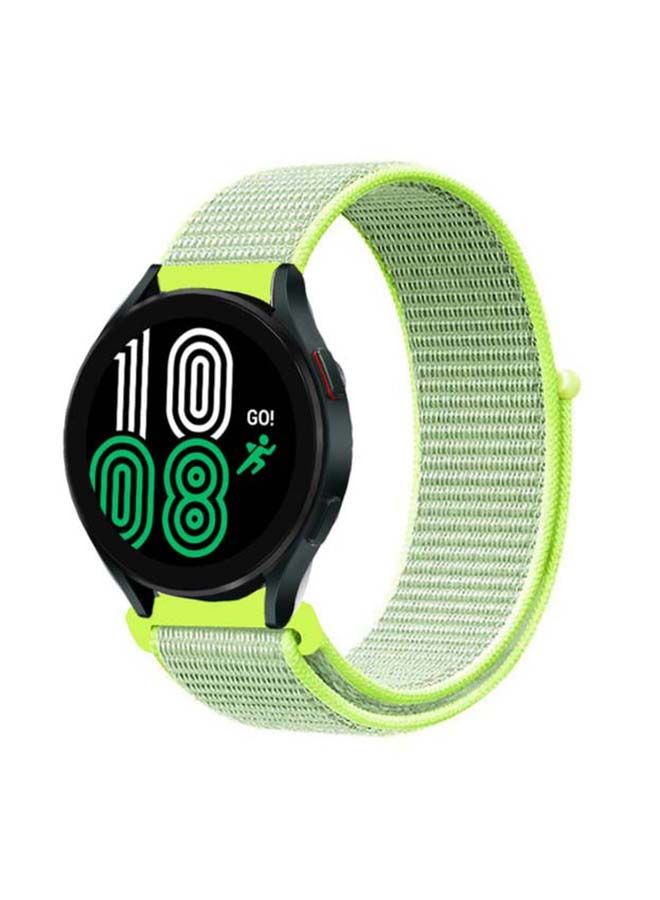 NIBEMINENT Nylon Loop Replacement Band For Samsung Galaxy Watch 4 40/44mm Flash Light  - Image 2