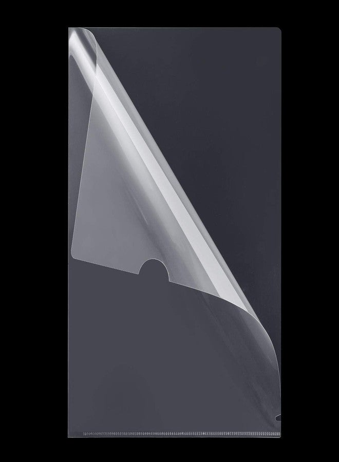 ANG 20 Pcs L Folder Plastic Folder Safe Project Document Folder A4 Plastic Paper Jacket Sleeves Project Folders - Image 3