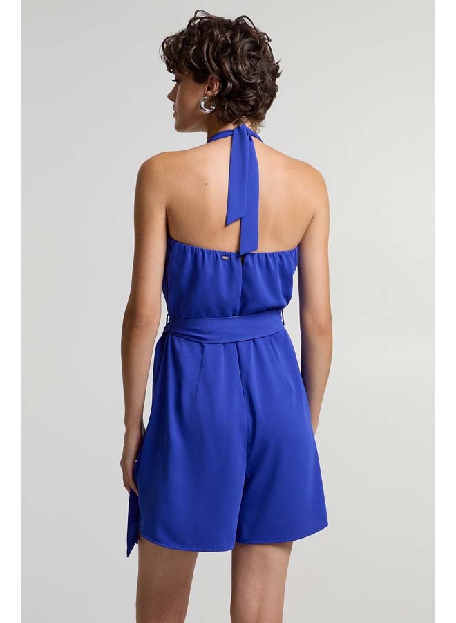 BSB Playsuit with crossover halter neck - Image 2