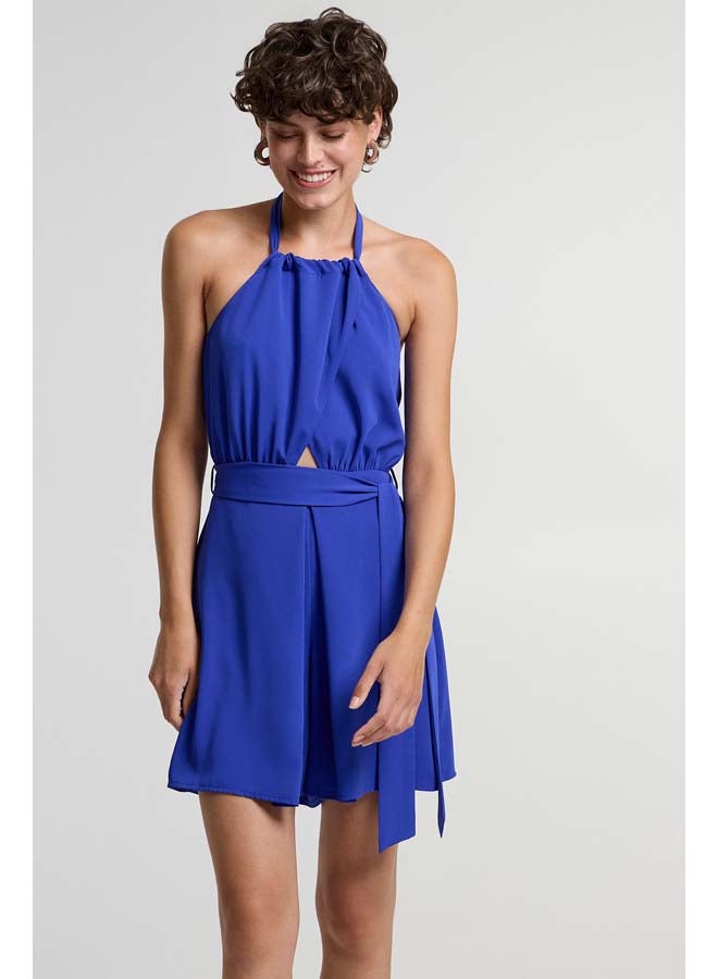 BSB Playsuit with crossover halter neck - Image 4