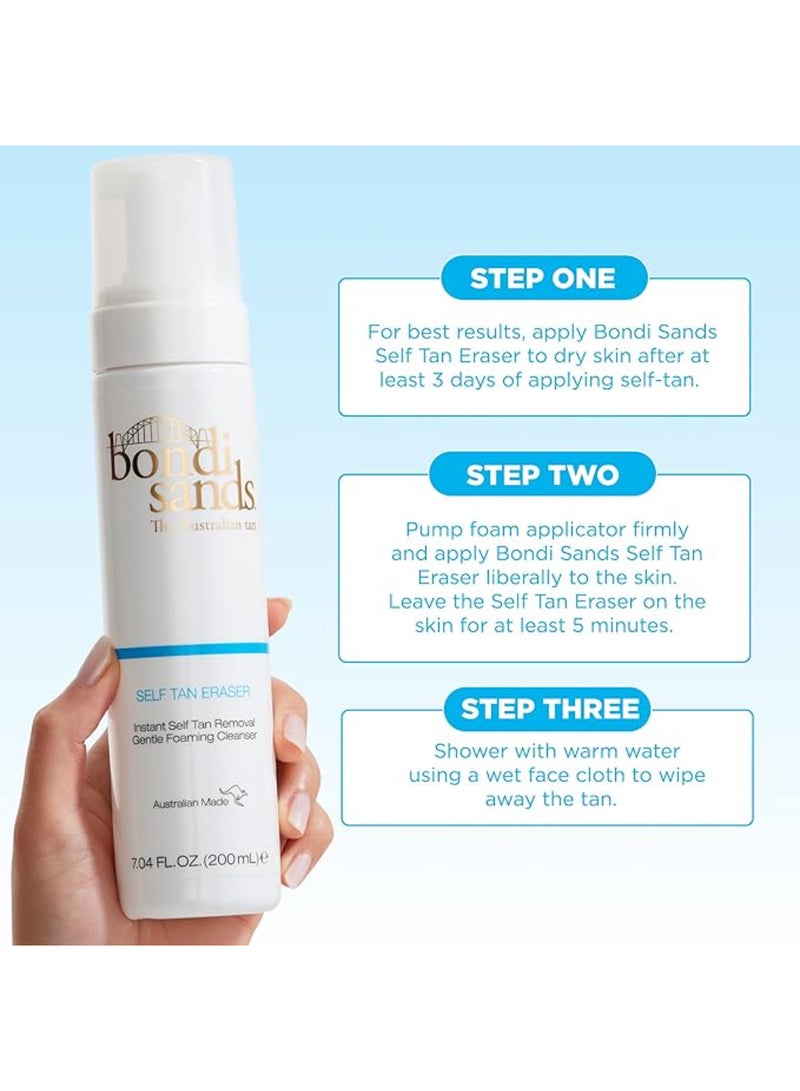 BONDI SANDS Gentle Self Tan Remover & Primer - Effortlessly Erases Old Tan and Primes Skin for a Fresh Application, Leaves Skin Soft & Smooth (200 ml) - Image 5
