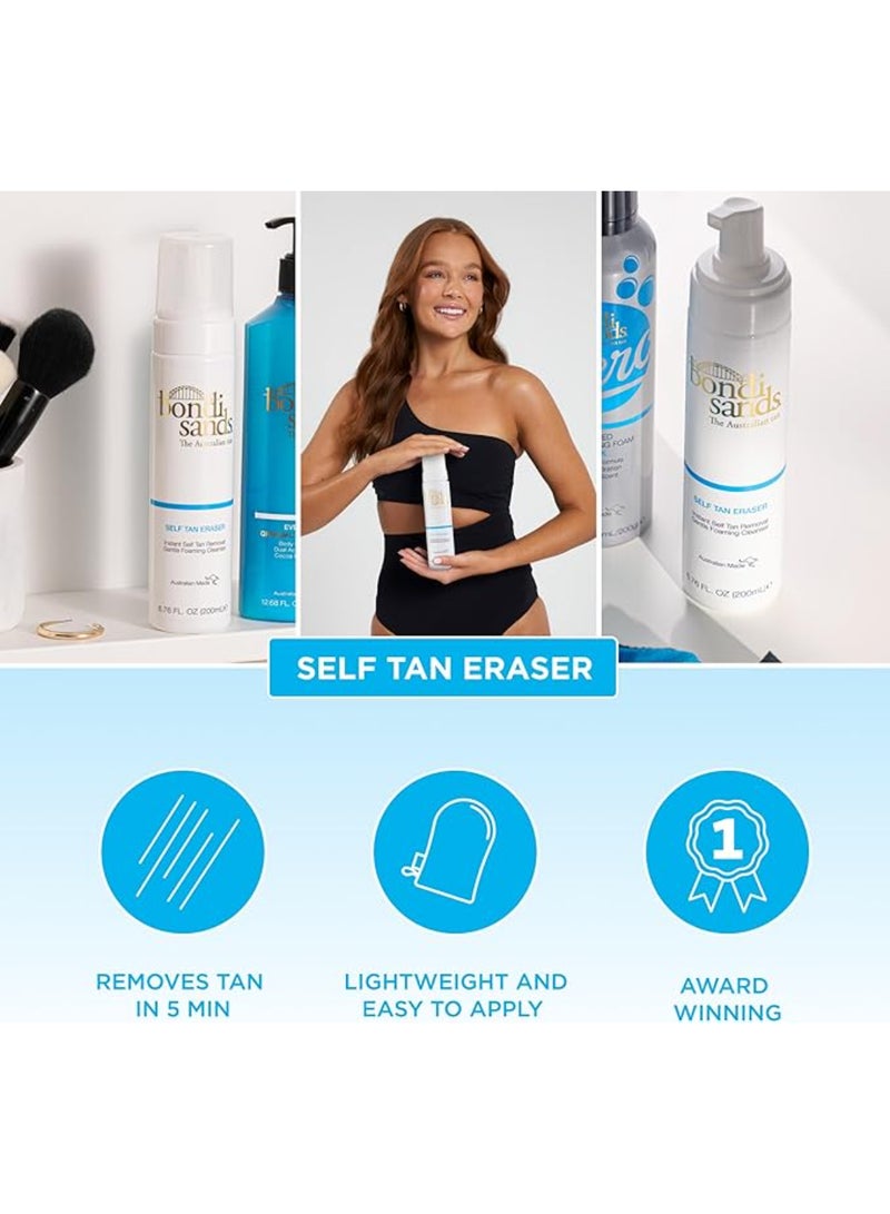 BONDI SANDS Gentle Self Tan Remover & Primer - Effortlessly Erases Old Tan and Primes Skin for a Fresh Application, Leaves Skin Soft & Smooth (200 ml) - Image 3