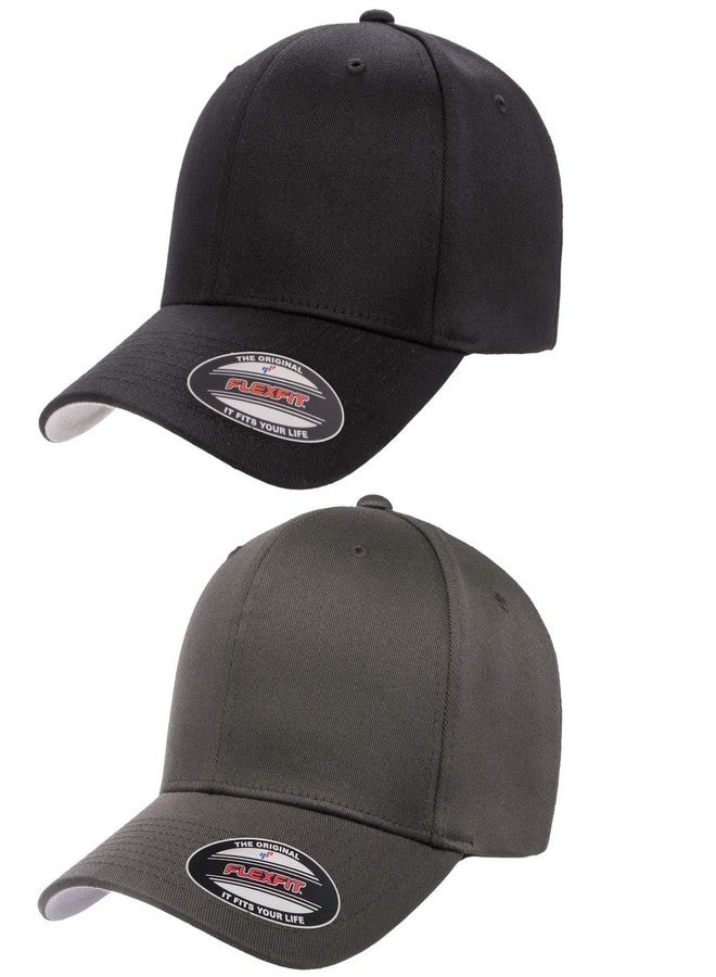 Flexfit Womens Childrens Mens Hat Polyester Cotton Spandex Hat - Image 1