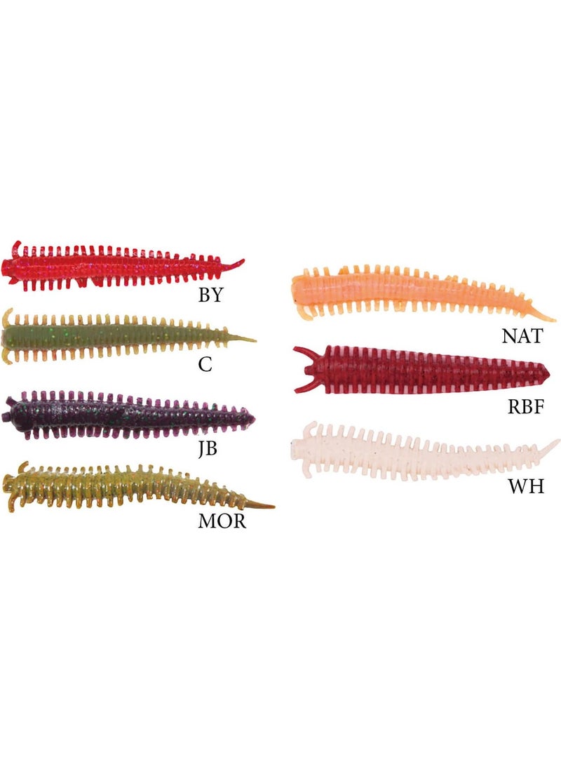 Berkley Gulp Saltwater Sandworm Lrf Silicone WH-5CM-24LU  - Image 2