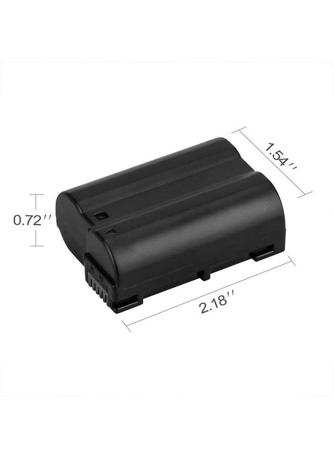 EN-EL15 Suitable for Nikon EN-EL15 SLR camera battery D600 D800 D7000 D7200 D7500
