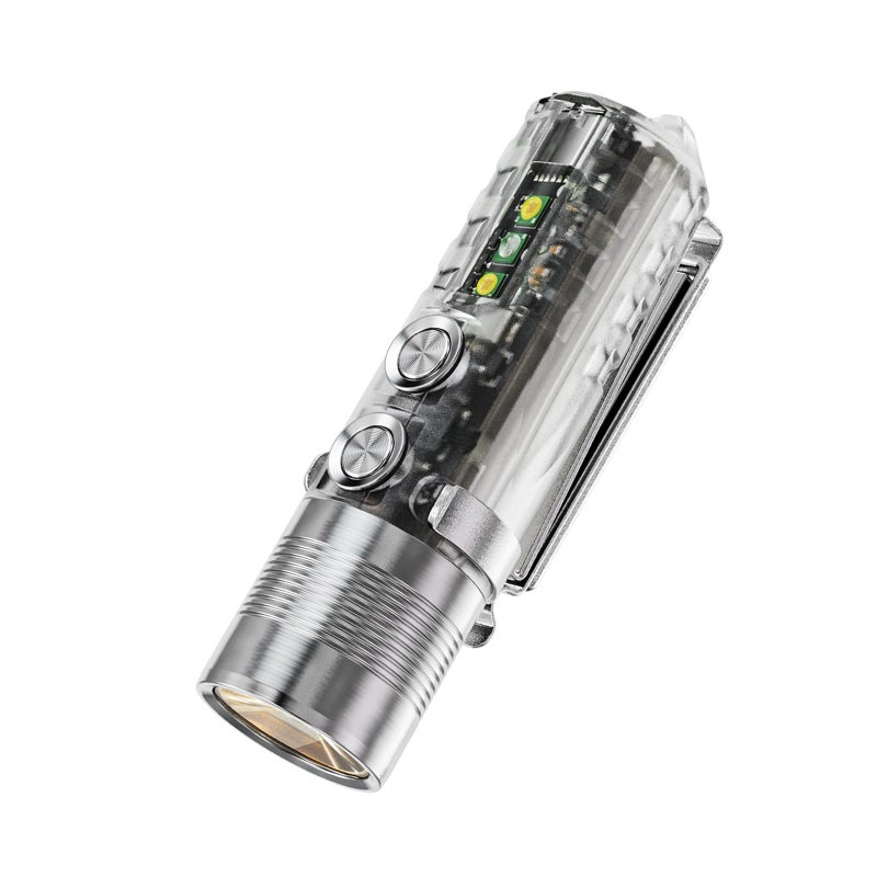 RovyVon A28 Gen 2 Small Pocket Flashlight 1000 Lumen with 365nm UV Balcklight High Lumens Handheld Flashlights USB C Rechargeable EDC Flashlight wMagnet Clip for Hiking Camping Emergency - Image 2