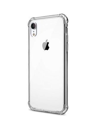 iPhone XR Case Clear Soft Flexible TPU Anti-Shock Slim Transparent Back Cover with Reinforced Bumper Corners (iPhone XR, Clear) - view 2