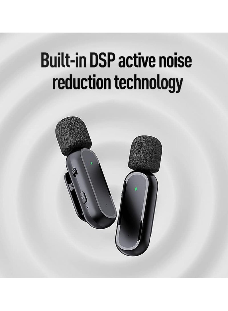 Wireless Lavalier Microphone for USB C Smartphones | iPhone 15 and Android Devices | Plug and Play Mini Mic with Charging Case for YouTube TikTok Live Streaming Gaming (USB-C Port) - Image 4