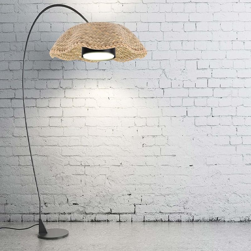Handcrafted Rattan Pendant Light Shade Natural Woven Lampshade Boho Home Decor - Image 3