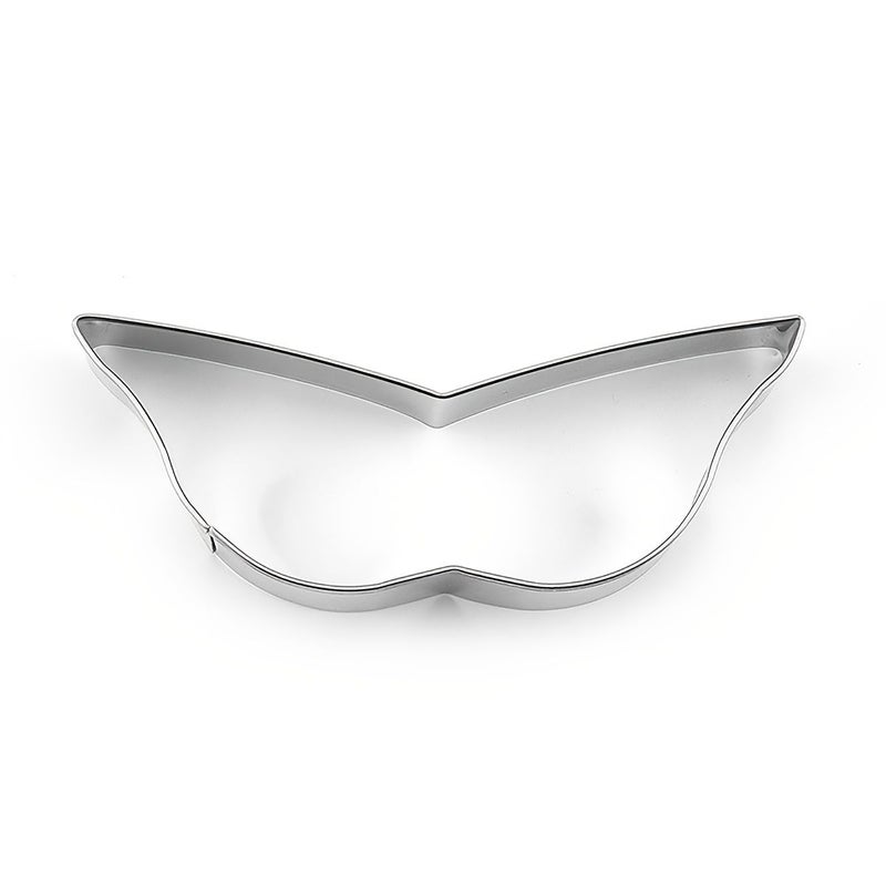 Mask Shaped Stainless Steel Cookie Cutter for Baking Masquerade Party Desserts - Image 5