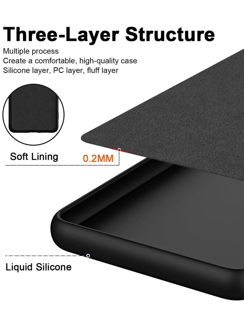 BORTONY OPPO Reno 12 Case Cover Soft Silicone Gel Rubber Case Shockproof Matte Finish Back Cover with Camera Protection Case for OPPO Reno 12 - Image 4