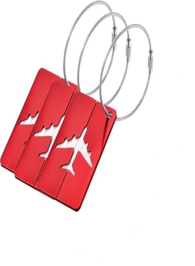 MILLOR Travel Handbag and Suitcase Tag Luggage Identifier, Multicolour Baggage Tags for Easy Bag Recognition, Durable Travel Accessories, (Pack of 2) Metal - Image 3
