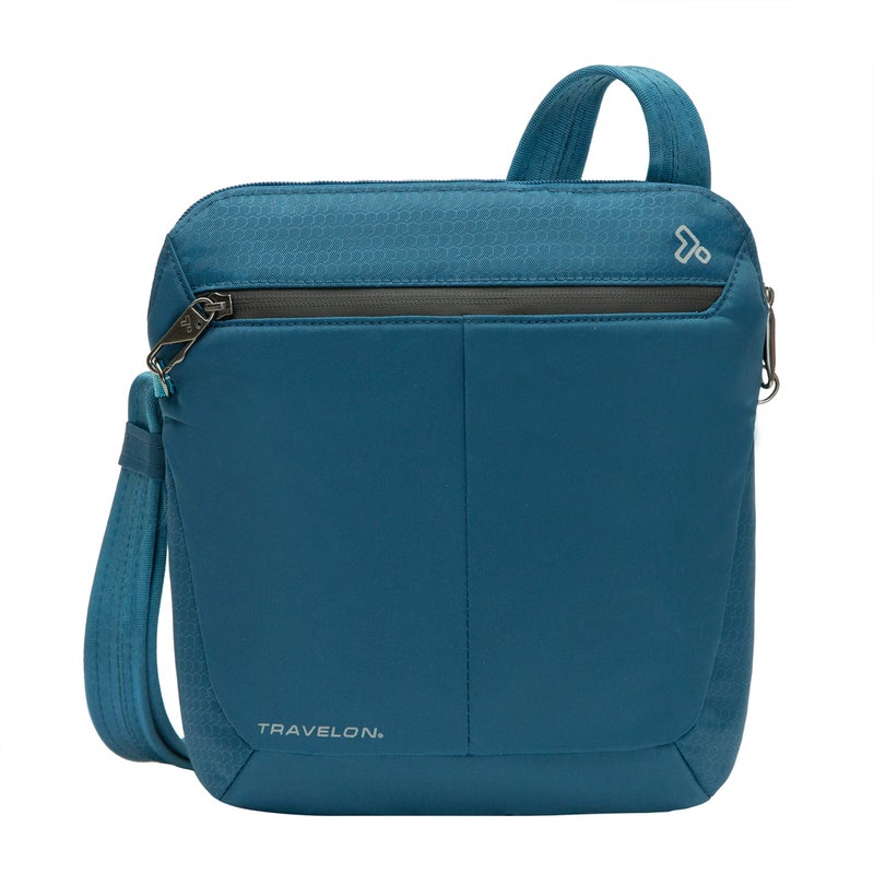Travelon Travelon Anti-Theft Active Small Crossbody, Teal, 43126 380  - Image 1