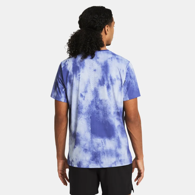 UNDER ARMOUR Men's Launch Elite Wash T-Shirt