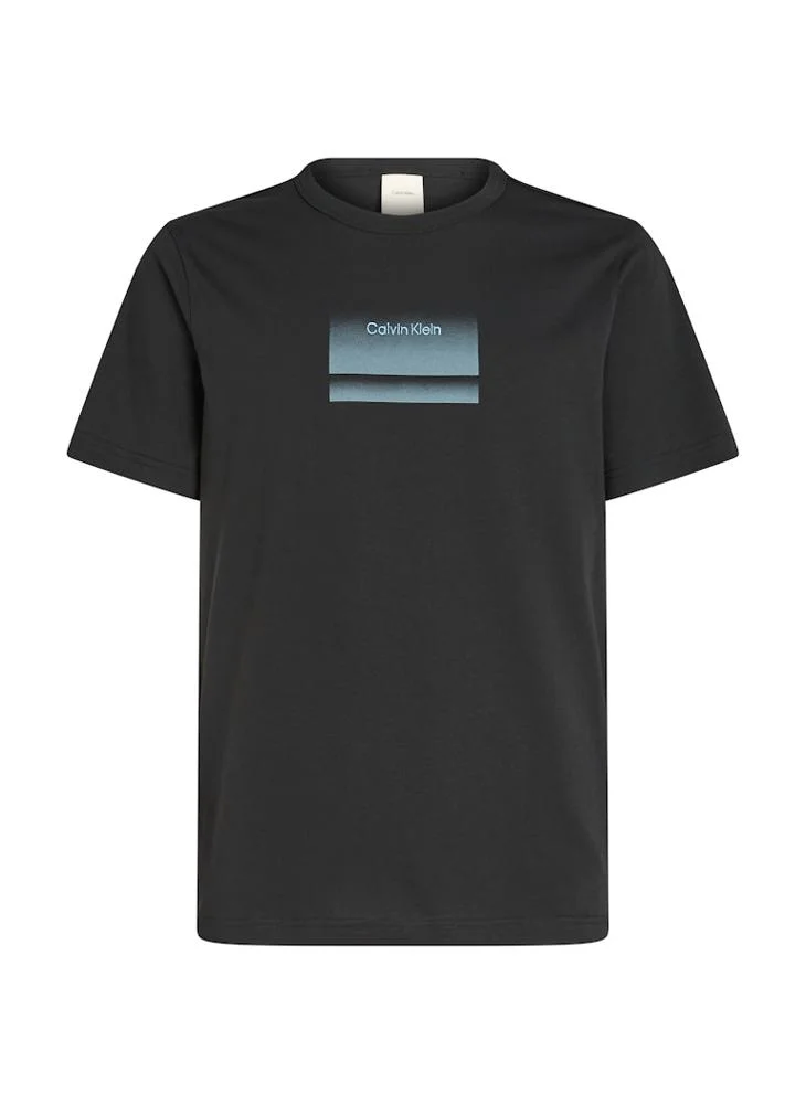 كالفن كلاين Graphic Logo Crew Neck T-Shirt