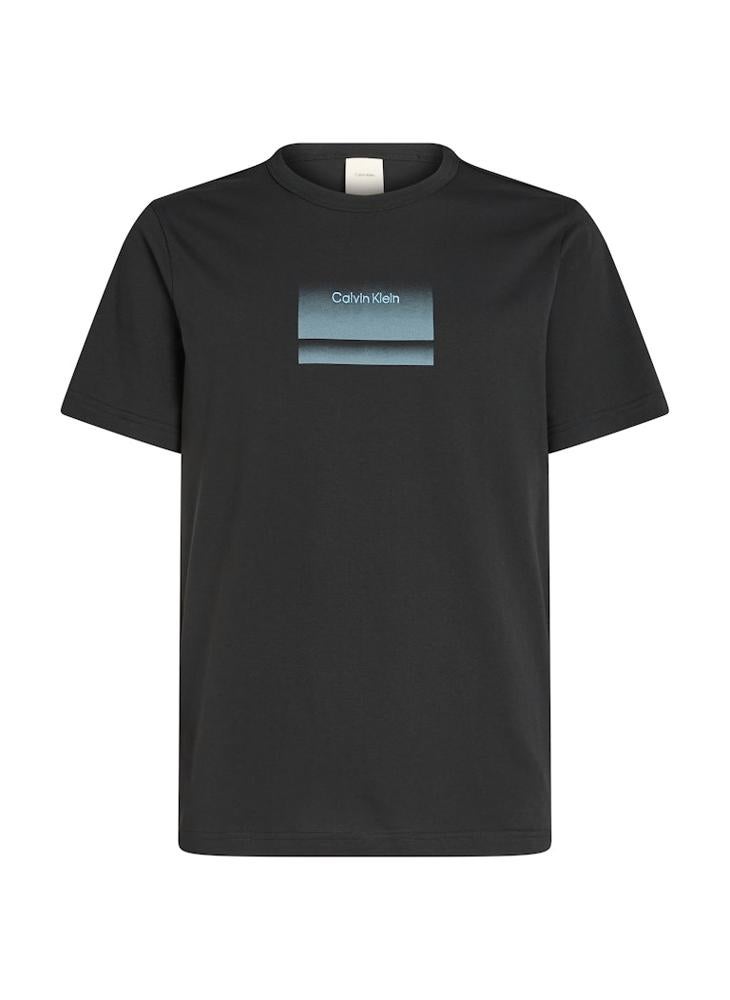 CALVIN KLEIN Graphic Logo Crew Neck T-Shirt  - Image 5