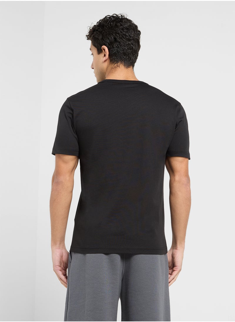 CALVIN KLEIN Graphic Logo Crew Neck T-Shirt  - Image 2