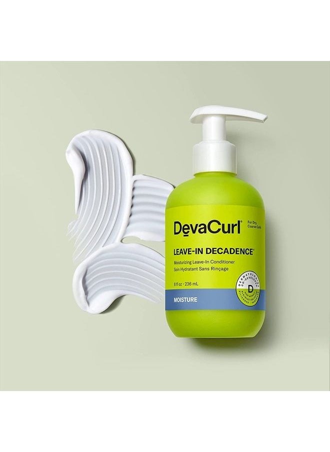 DevaCurl Leave-In Decadence® Moisturizing Leave-In Conditioner, Green Oasis, 8 fl. oz.  - Image 2