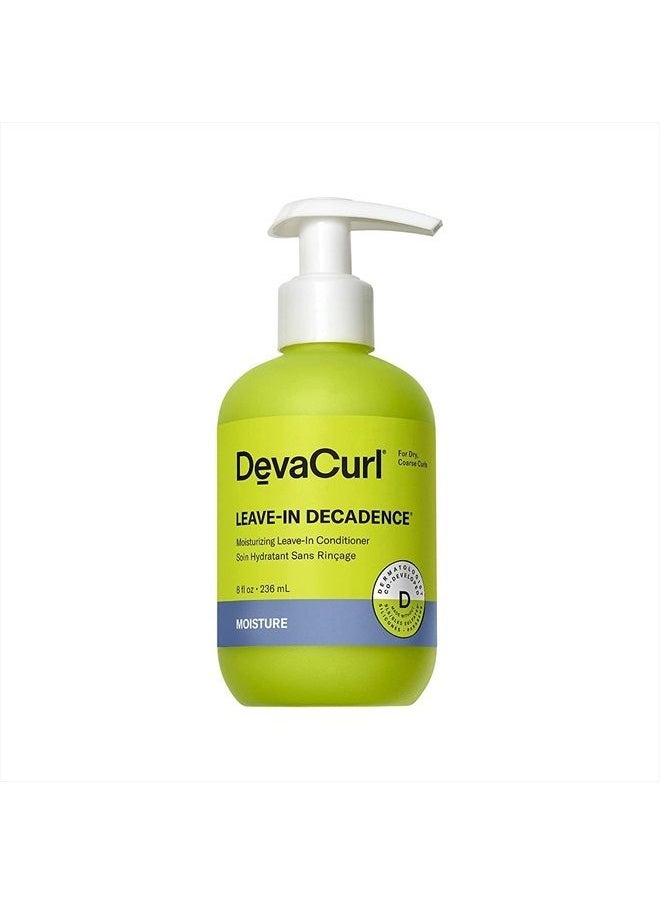 DevaCurl Leave-In Decadence® Moisturizing Leave-In Conditioner, Green Oasis, 8 fl. oz.  - Image 1