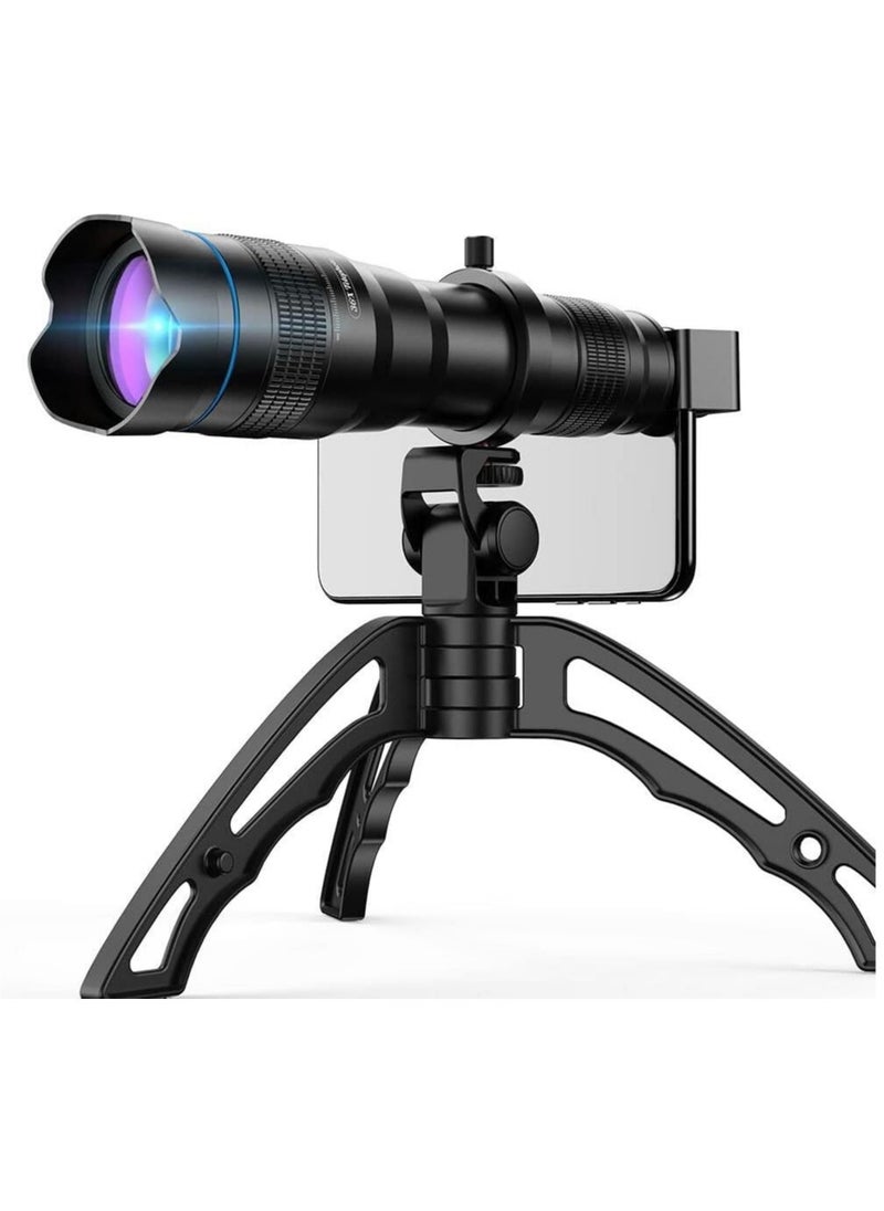 APEXEL Apexel Cell Phone Camera Lens Kit, 36X Telephoto Lens Kit with Mini Tripod and Remote Shutter for iPhone,Samsung Galaxy Huawei and Most Smartphone  - Image 1