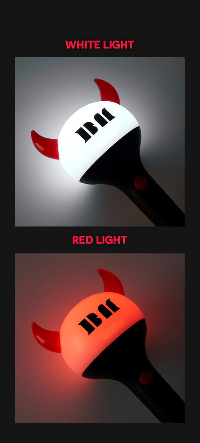 BABYMONSTER Official Fanlight with Tracking Red 1x1x2 inches Baby Shower Lightstick Album - Image 5