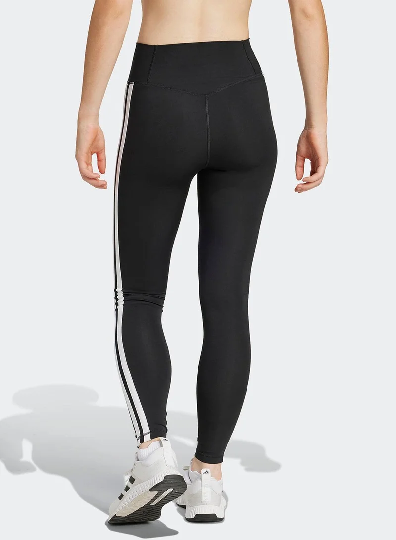 Adidas Optime Essentials 3 Stripes 7/8 Women Leggings