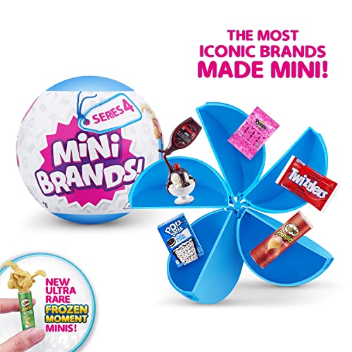 5 Surprise Mini Brands Collector's Kit by ZURU - Kids Toy, Great Includes Real Miniature Collectibles, 3 Mystery Capsules + 1 Case, (Amazon Exclusive) - Image 4