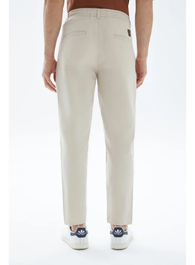 Wecre8 Beige Drawstrings Trousers