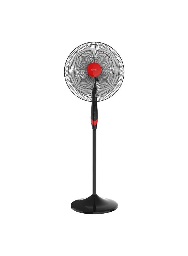 TORNADO Stand Fan 18 Inch 4 Blades Remote Black TSF-18WR - Image 1