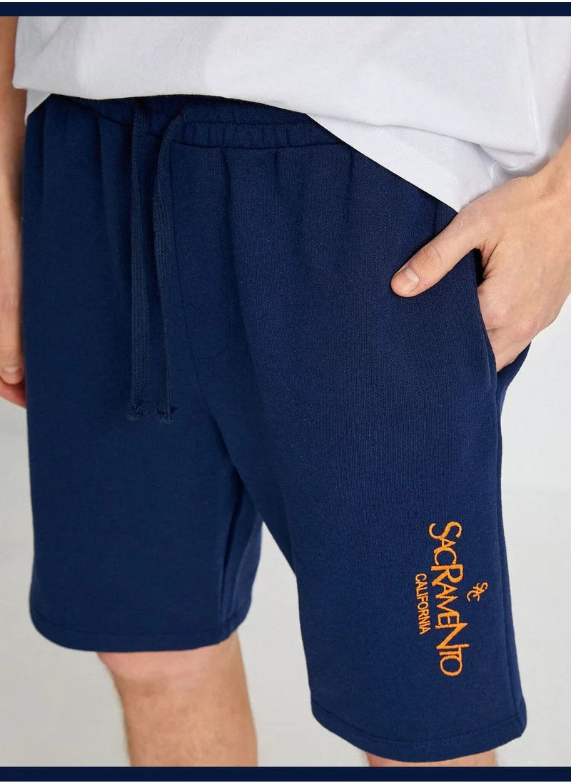 KOTON Slim Fit Double Pocket Shorts