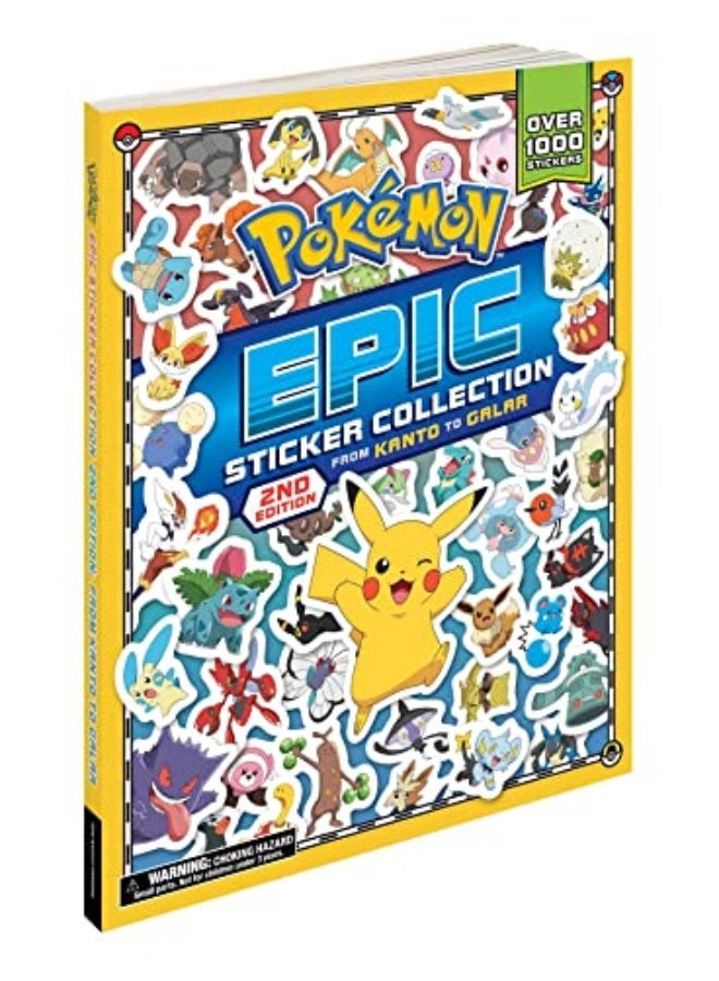 POKEMON EPIC STICKER COLL E02 FROM KANTO
