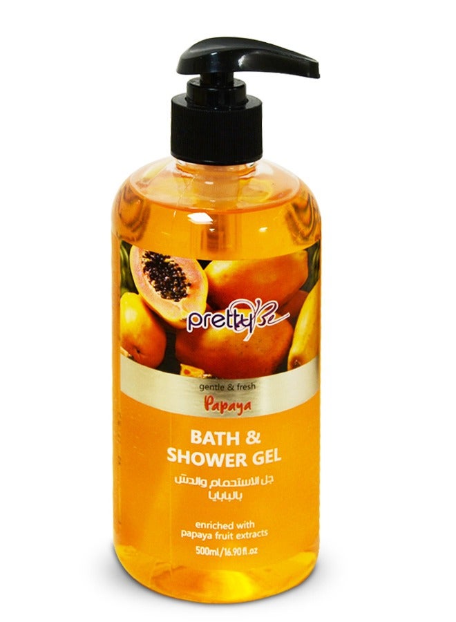 Pretty Be Bath & Shower Gel Papaya 500 ml